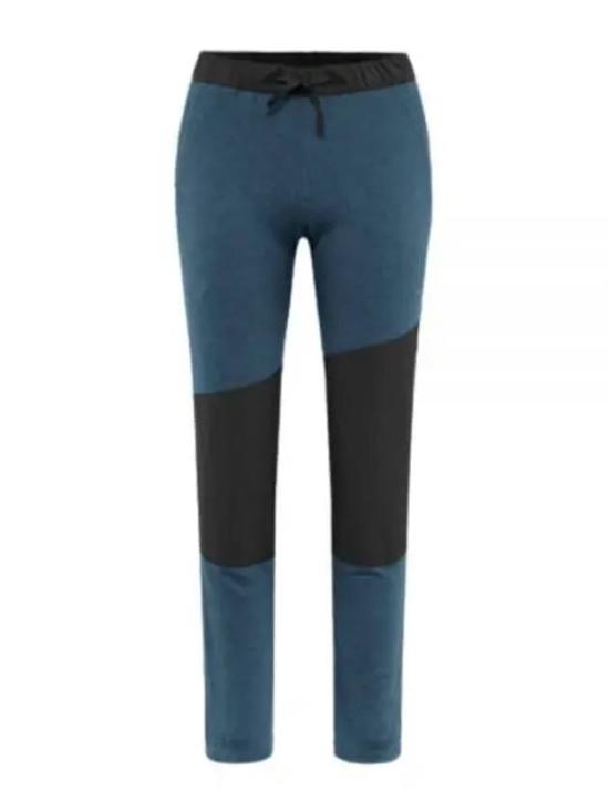 Slim Fit Color-Block Leggings with Drawstring Waistband