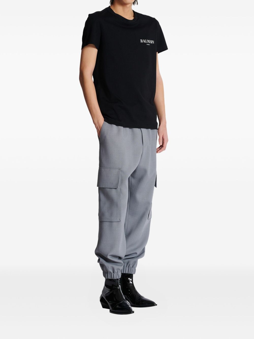 Black Crew Neck T-Shirt
