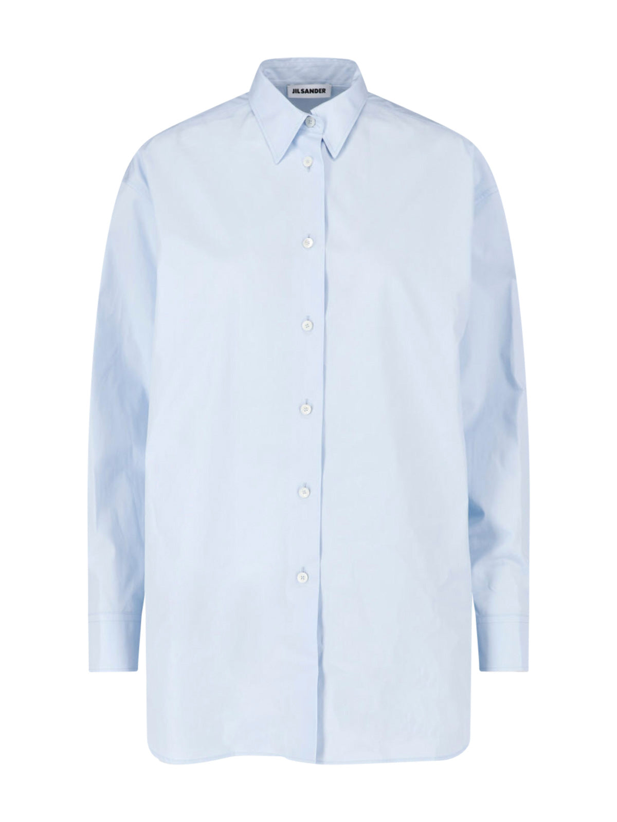 Light Blue Classic Collar Cotton Shirt