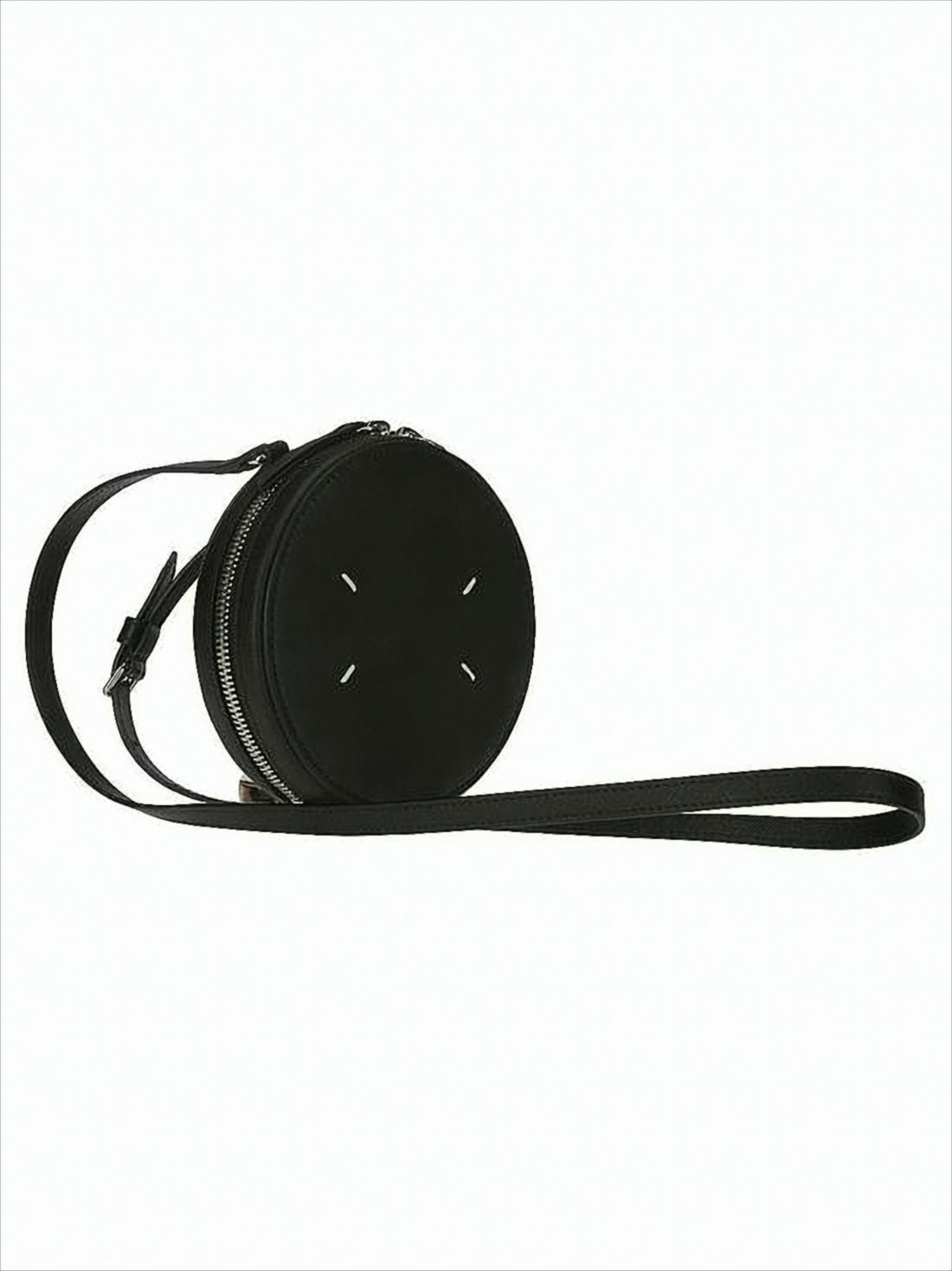 Compact Oval Crossbody Bag