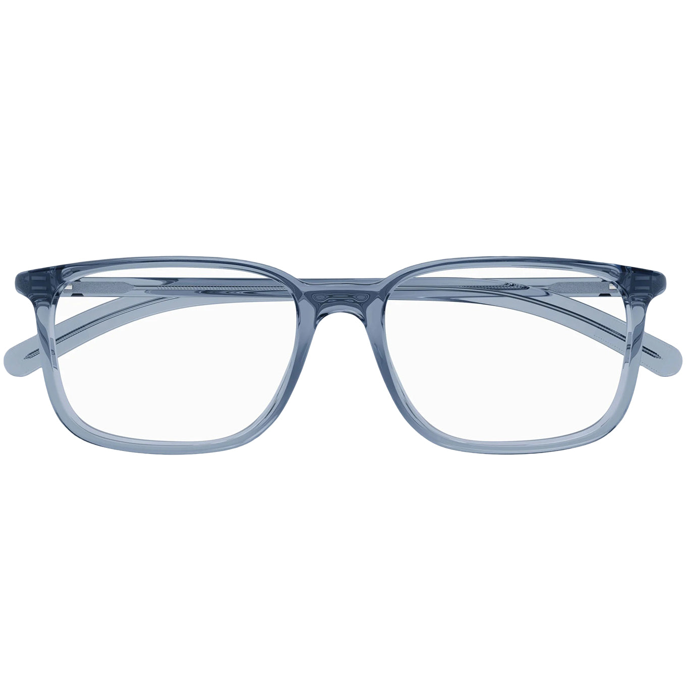 Eyeglasses Montblanc MB0328O 003 blue blue transparent 54/17/145