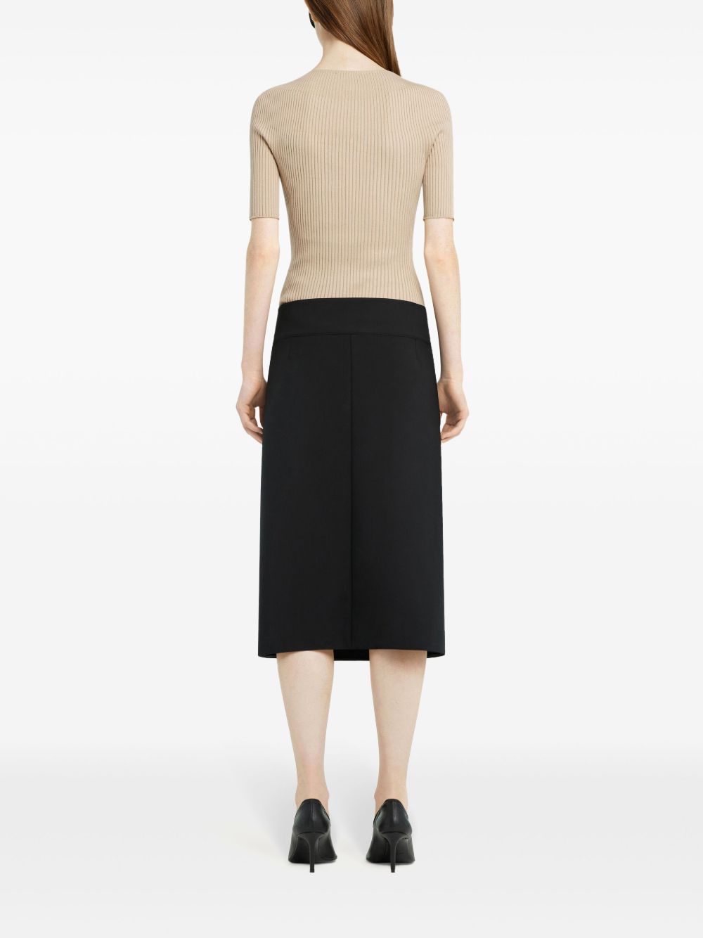 Ribbed Knit Sweater
