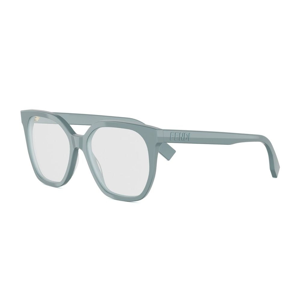 Fe50087I Lettering Square Glasses