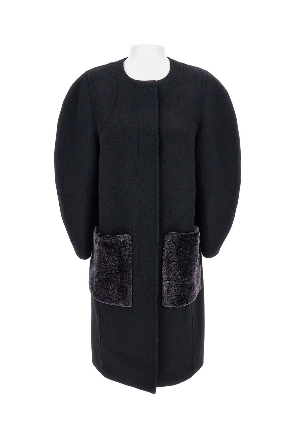 Ff Double Wool Coat