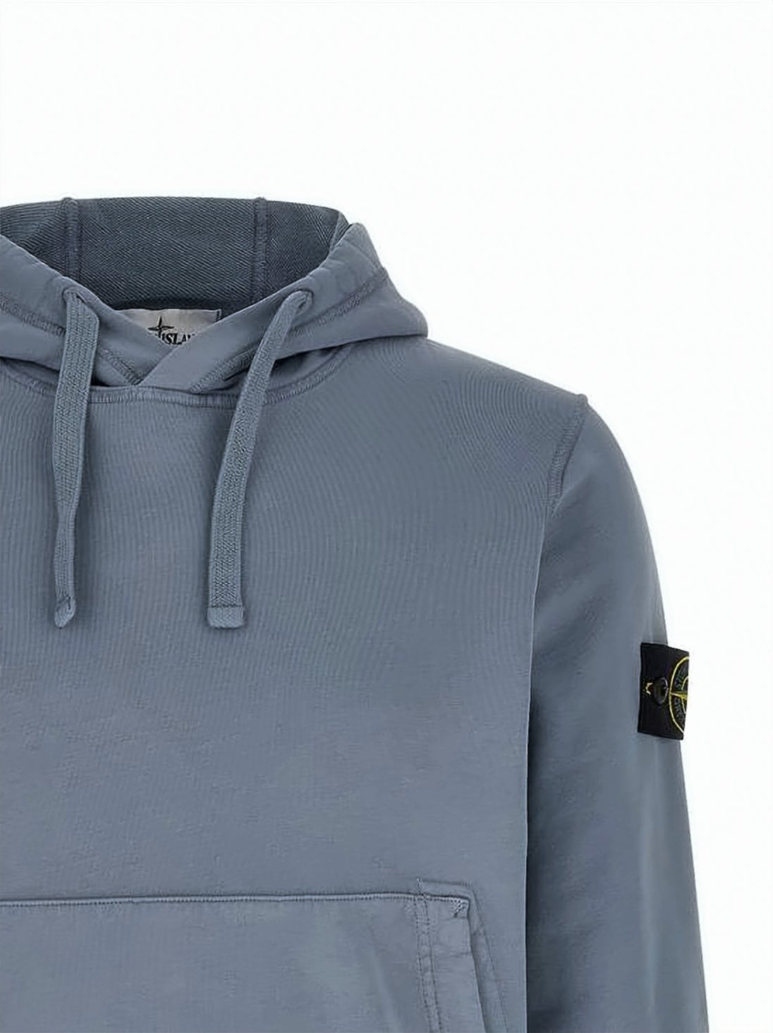 Relaxed-Fit Blue Hoodie