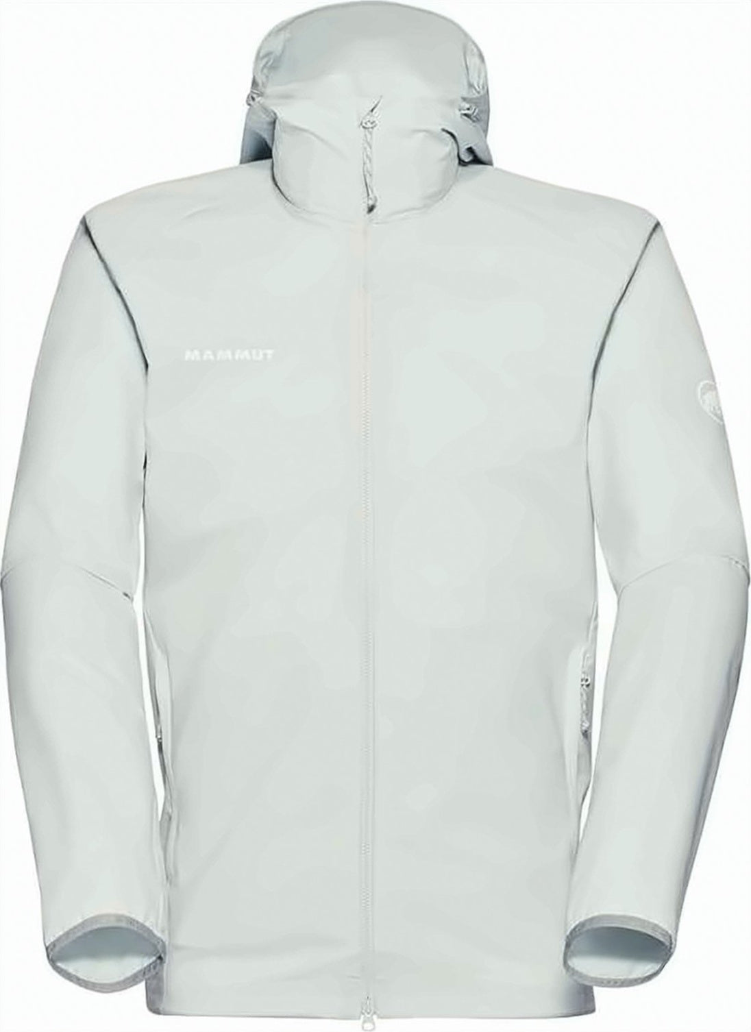 White Full-Zip Mammut Jacket