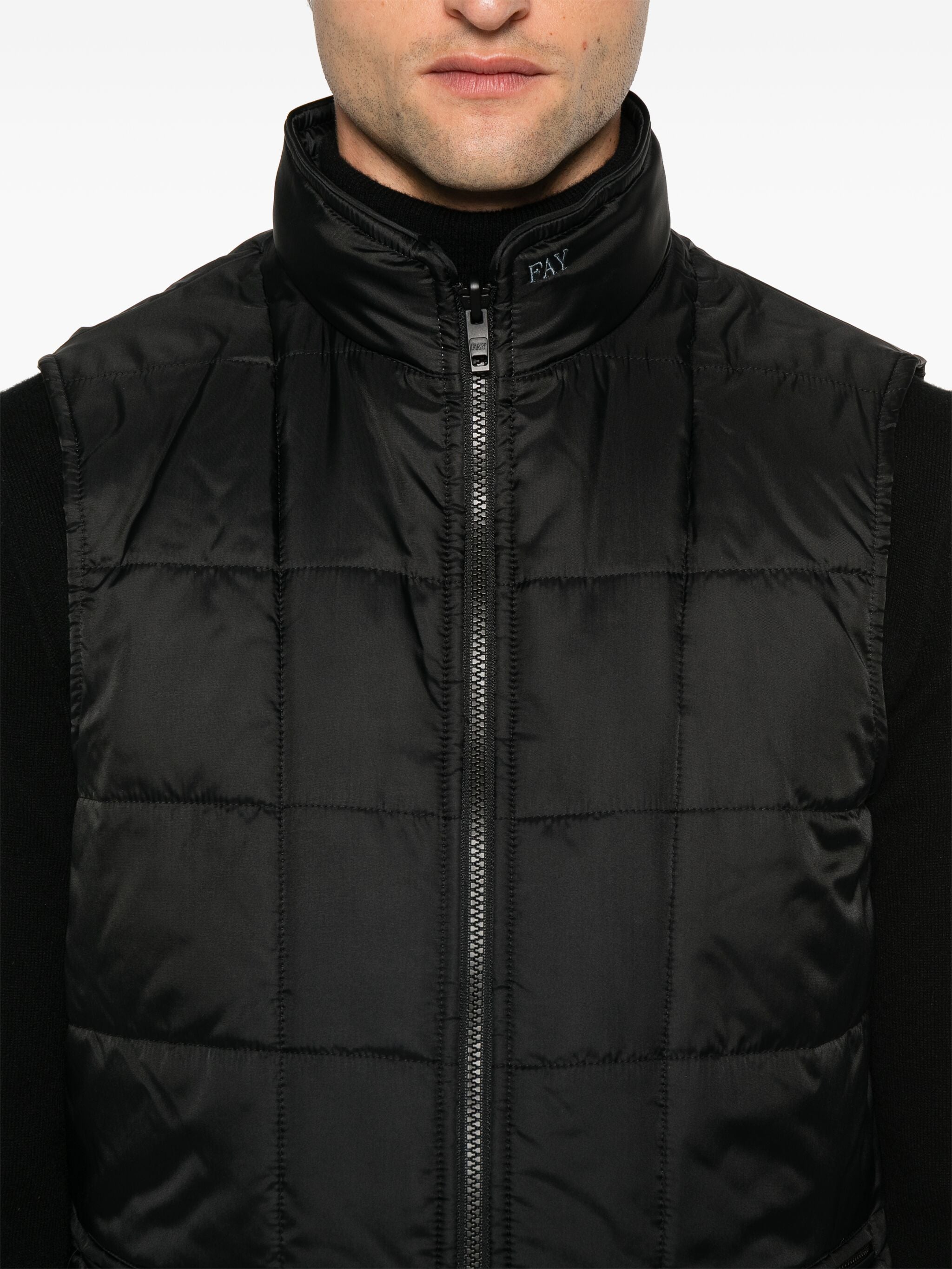 Tailored Double Coat Removable Padded Gilet