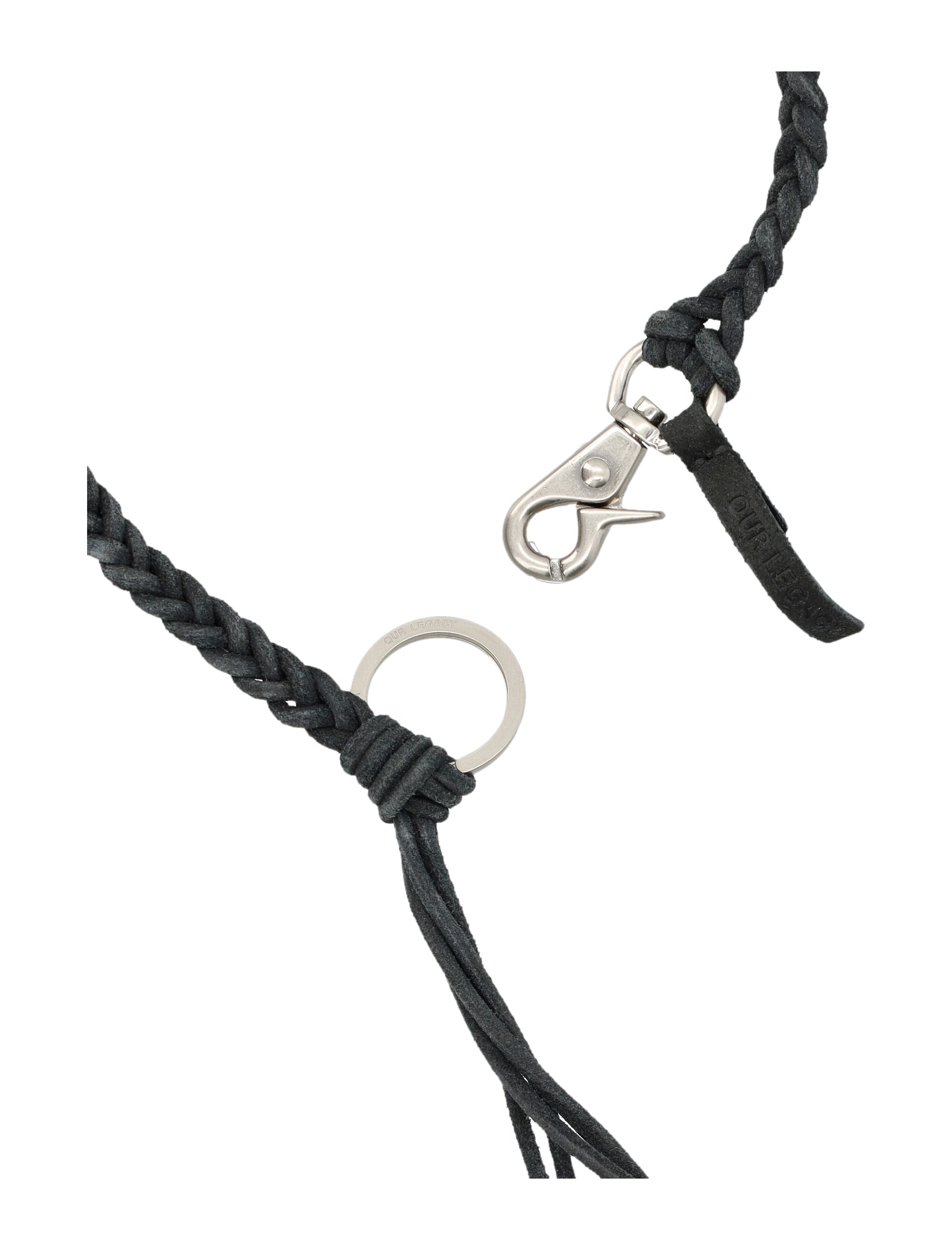 Black Braided Ladon Necklace