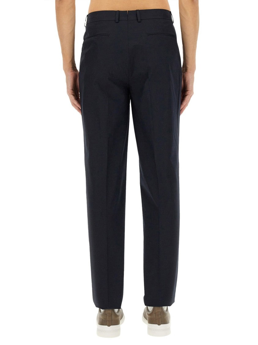 Tailored Black Straight Leg Pants
