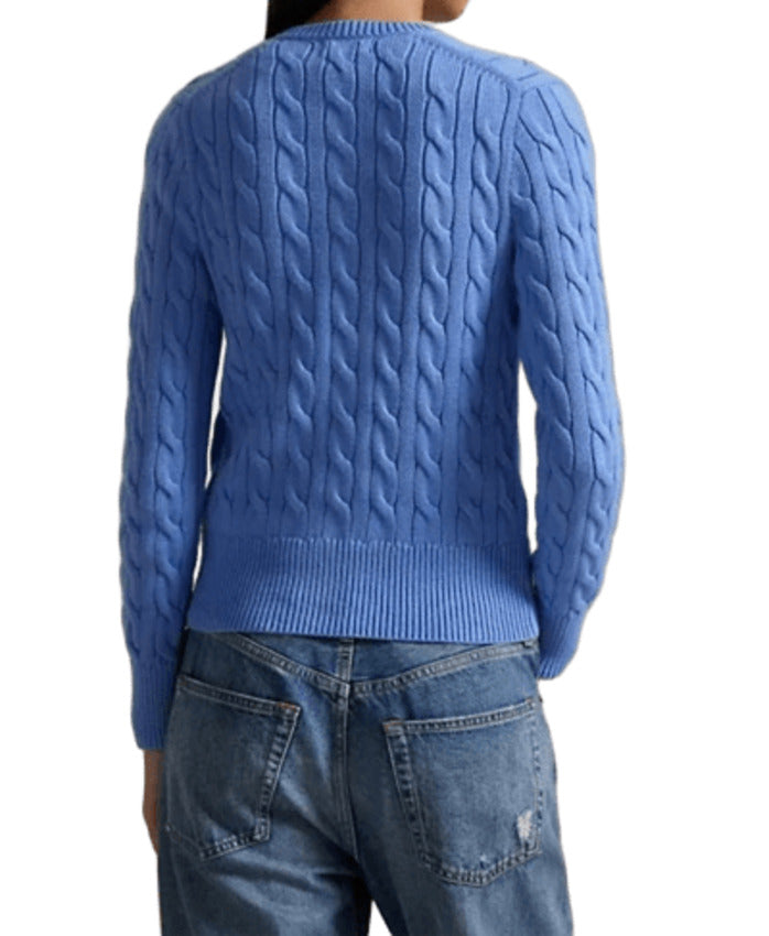 New Litchfield Blue Cable Knit Cardigan