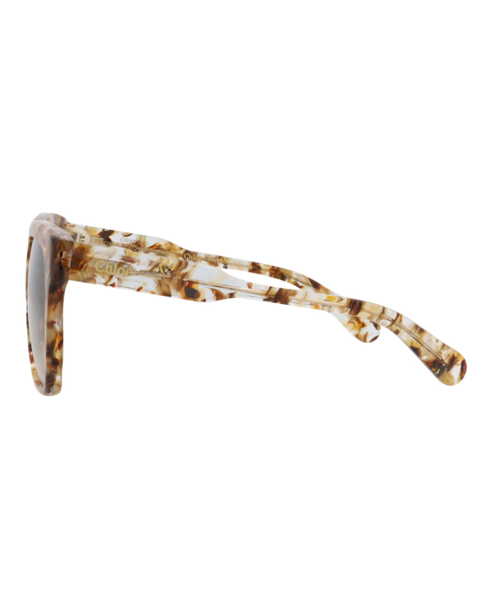 Square-Frame Recycled Acetate Sunglasses