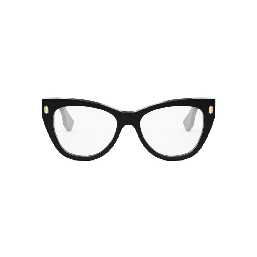 Fe50086i Bold Cat-Eye Eyeglasses