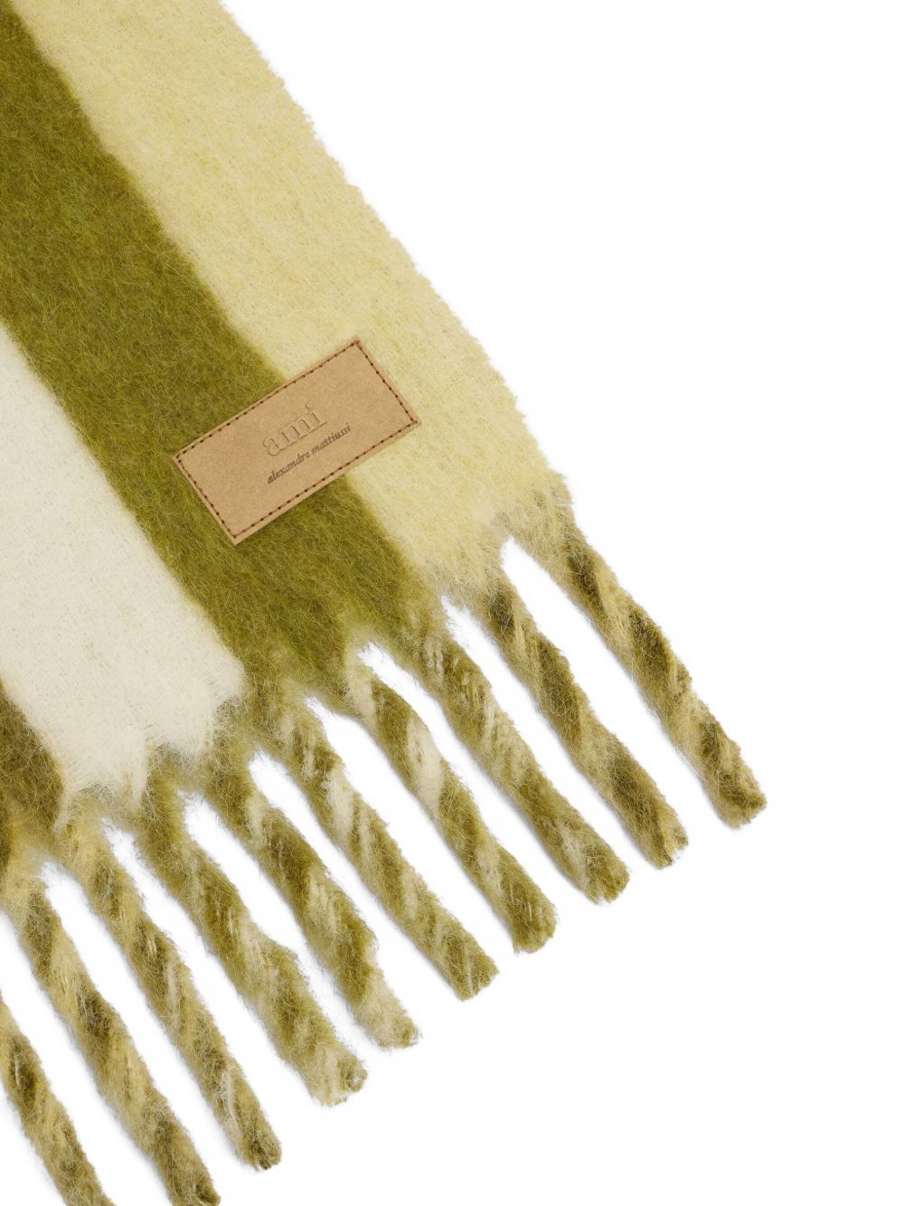 Rectangular Fringed Scarf
