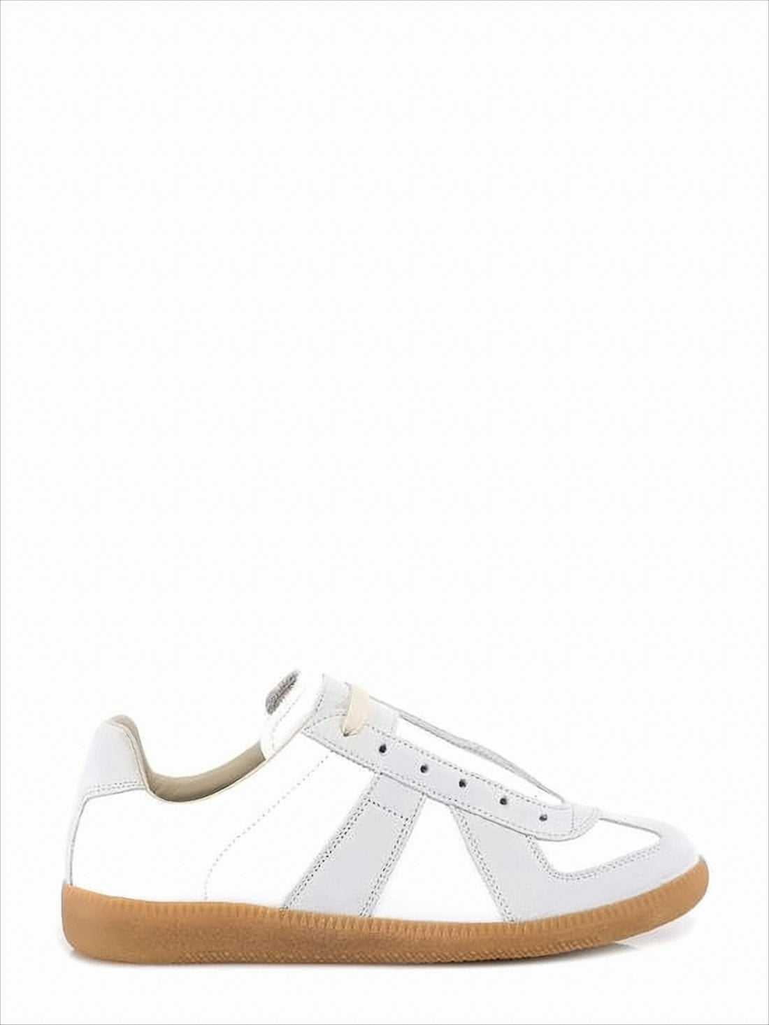 Low-Top Sneakers with Smooth Leather