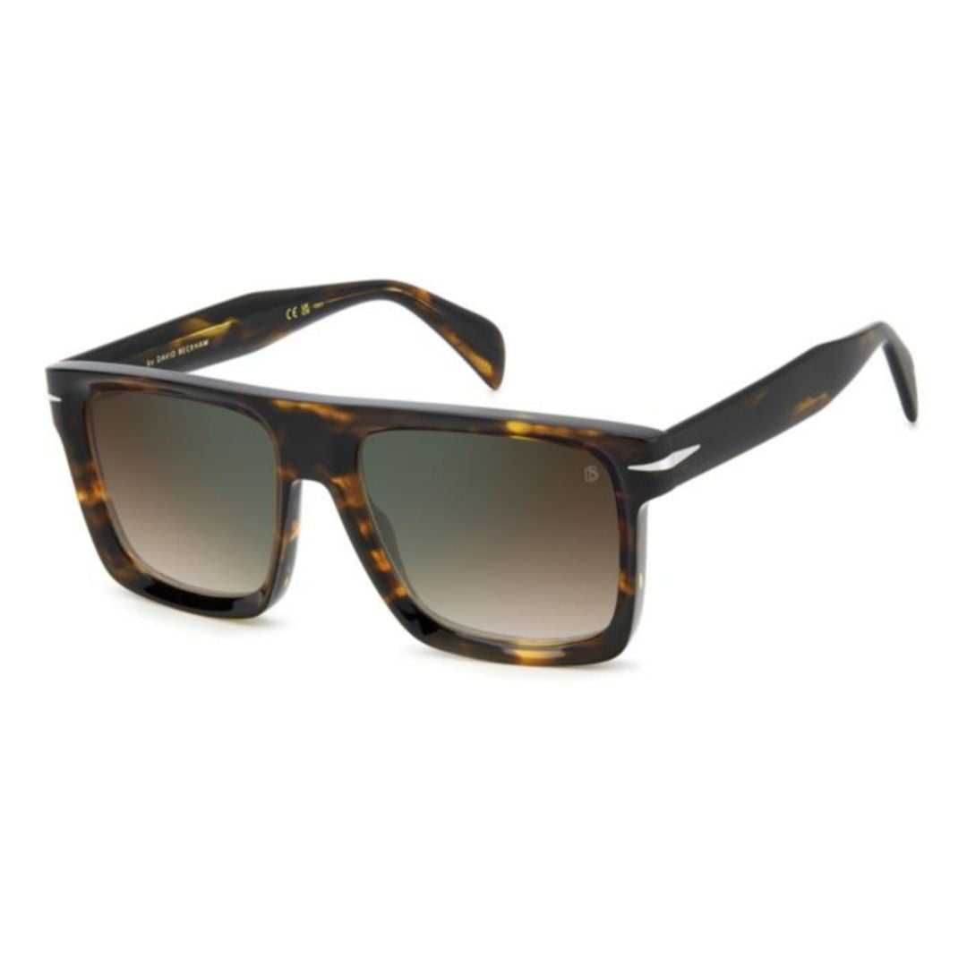 Db 7134/S Bold Square Tortoiseshell Sunglasses