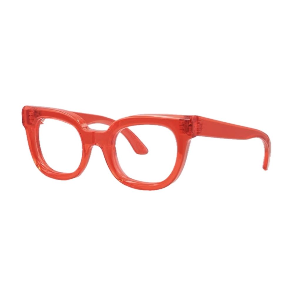 Krystal Next Transparent Red Acrylic Sunglasses