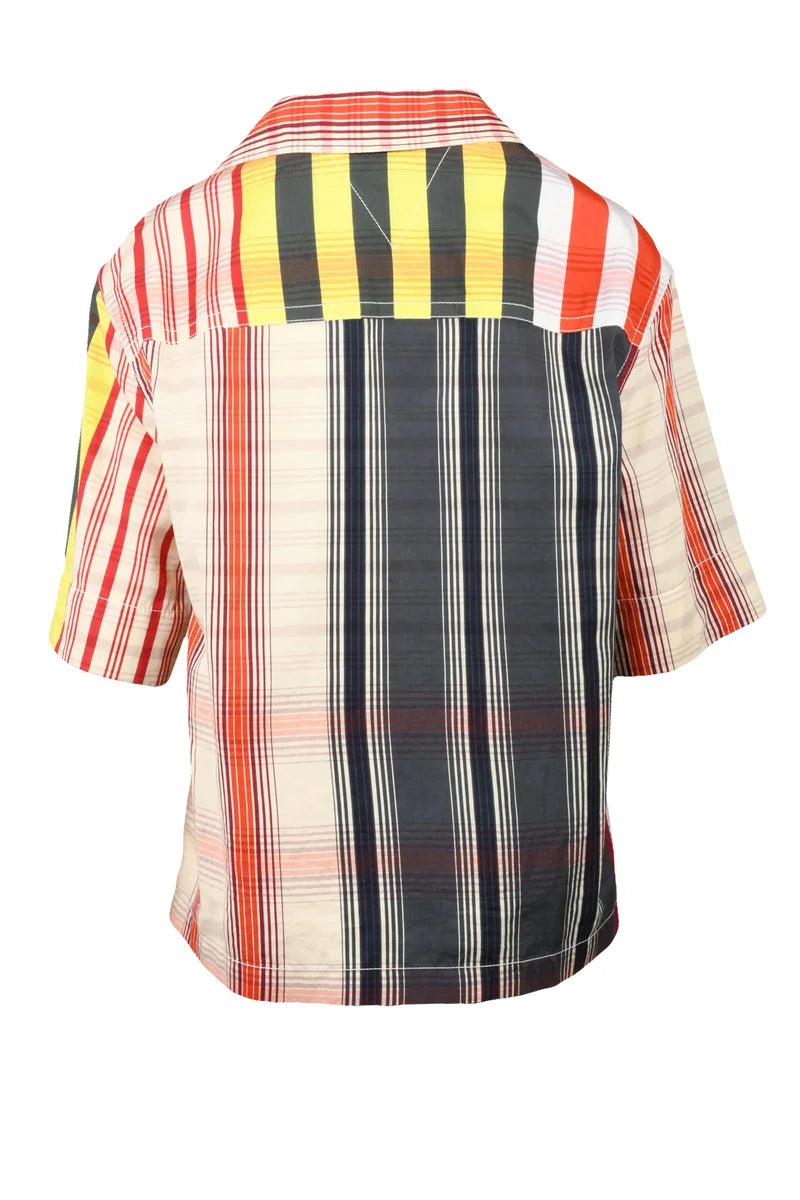Cotton/Silk Shirt - Multicolor