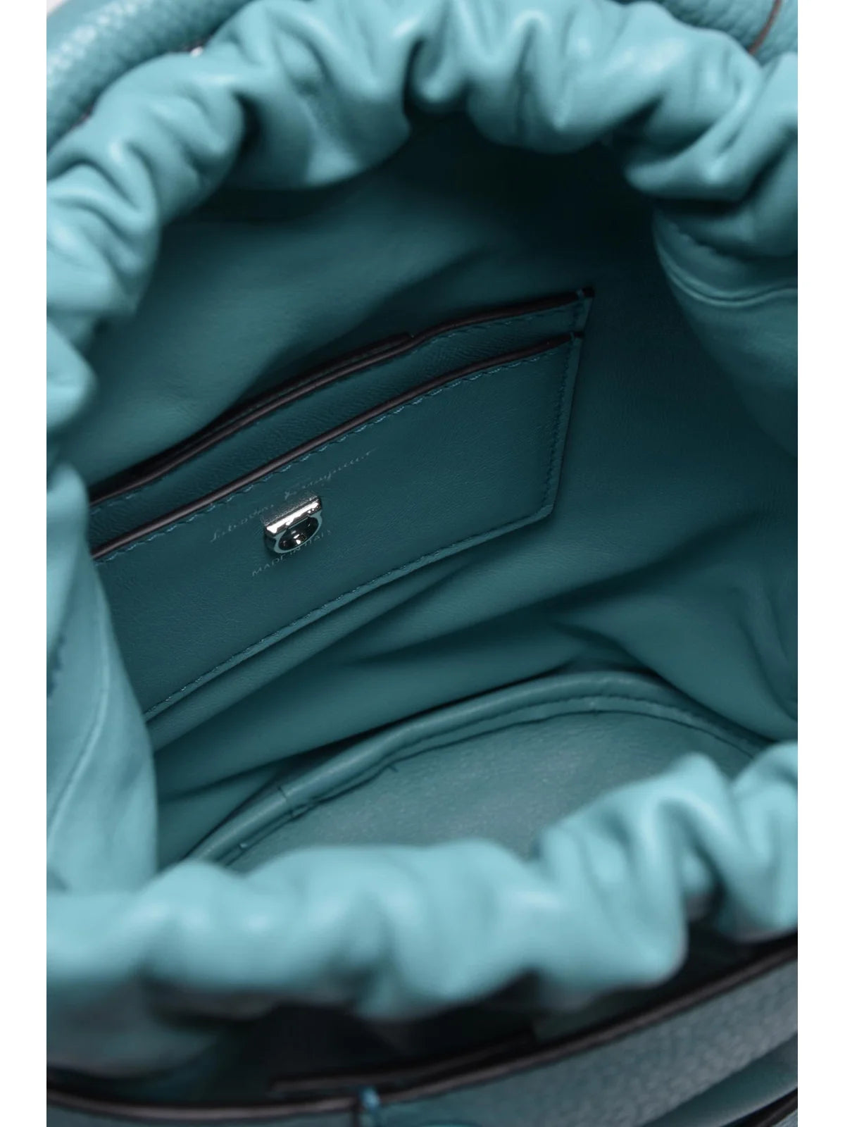 Cage Med Bucket Bag - Turquoise