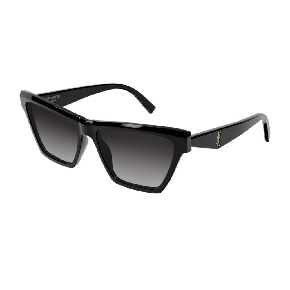 Sl M103 Linea Monogram Glossy Black Cat-Eye Sunglasses