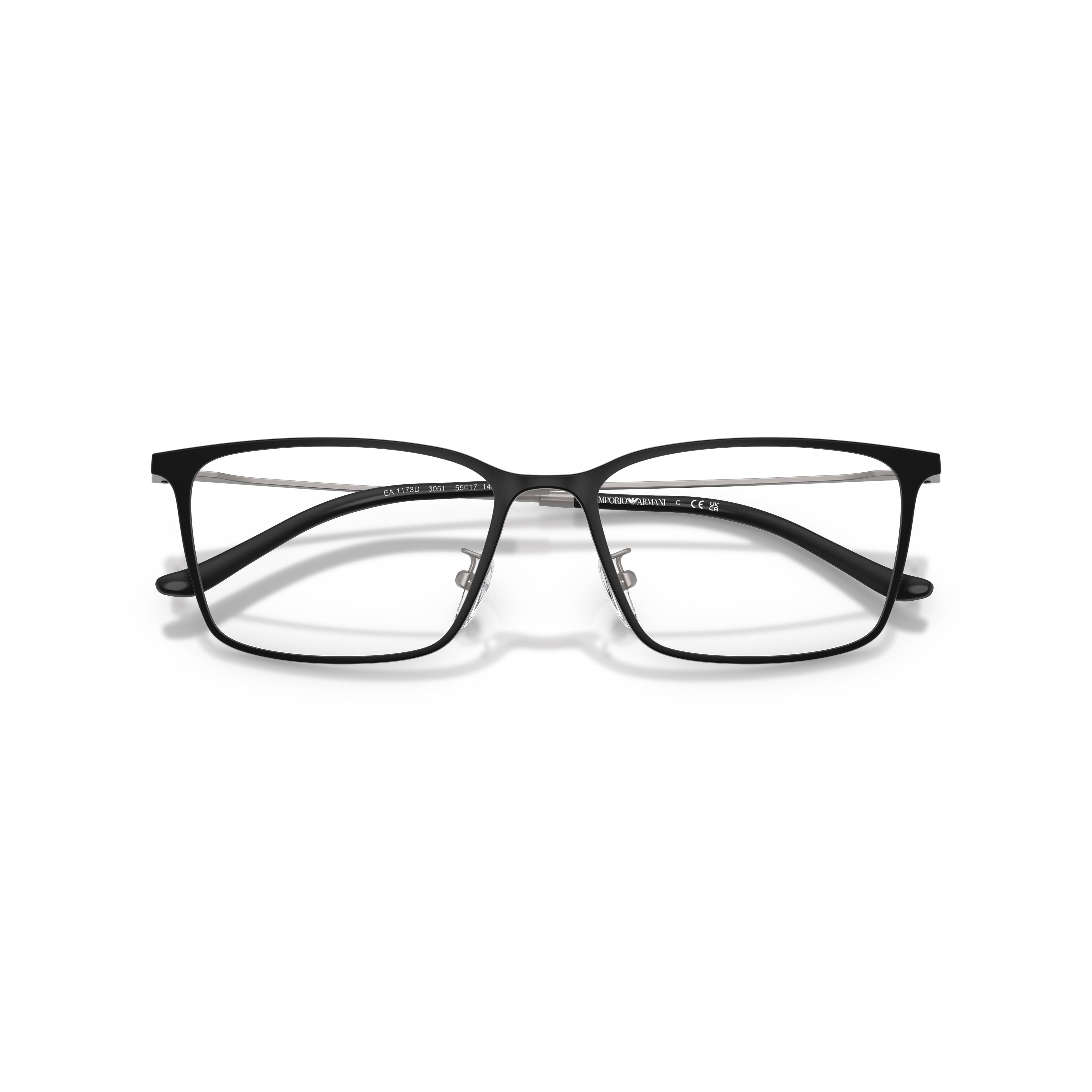 0ea1173d Rectangular Frame Sunglasses with Thin Metal Temples