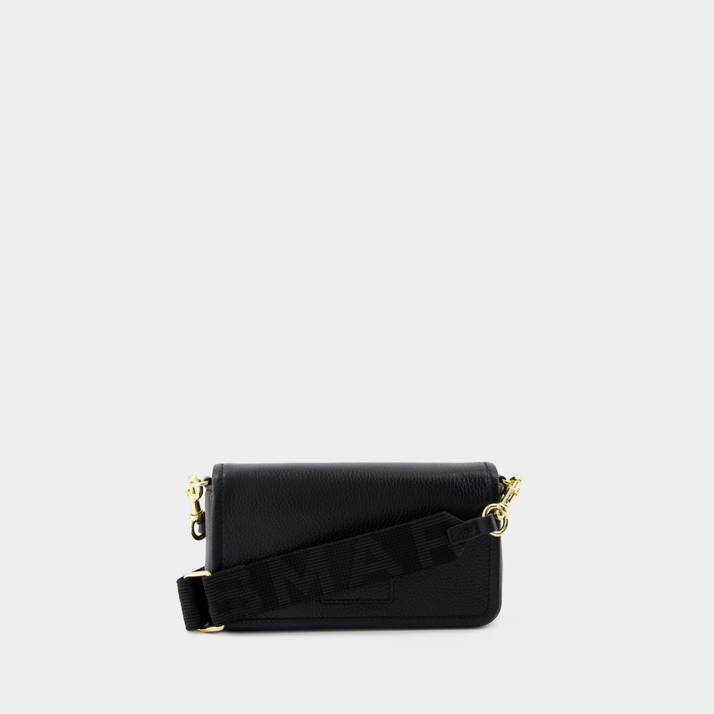 The Mini Crossbody - Leather - Black