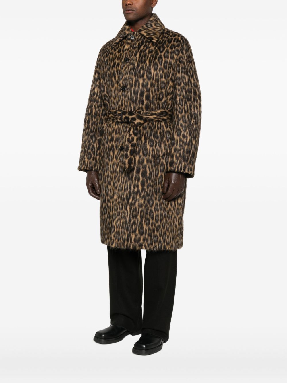 Leopard Print Coat