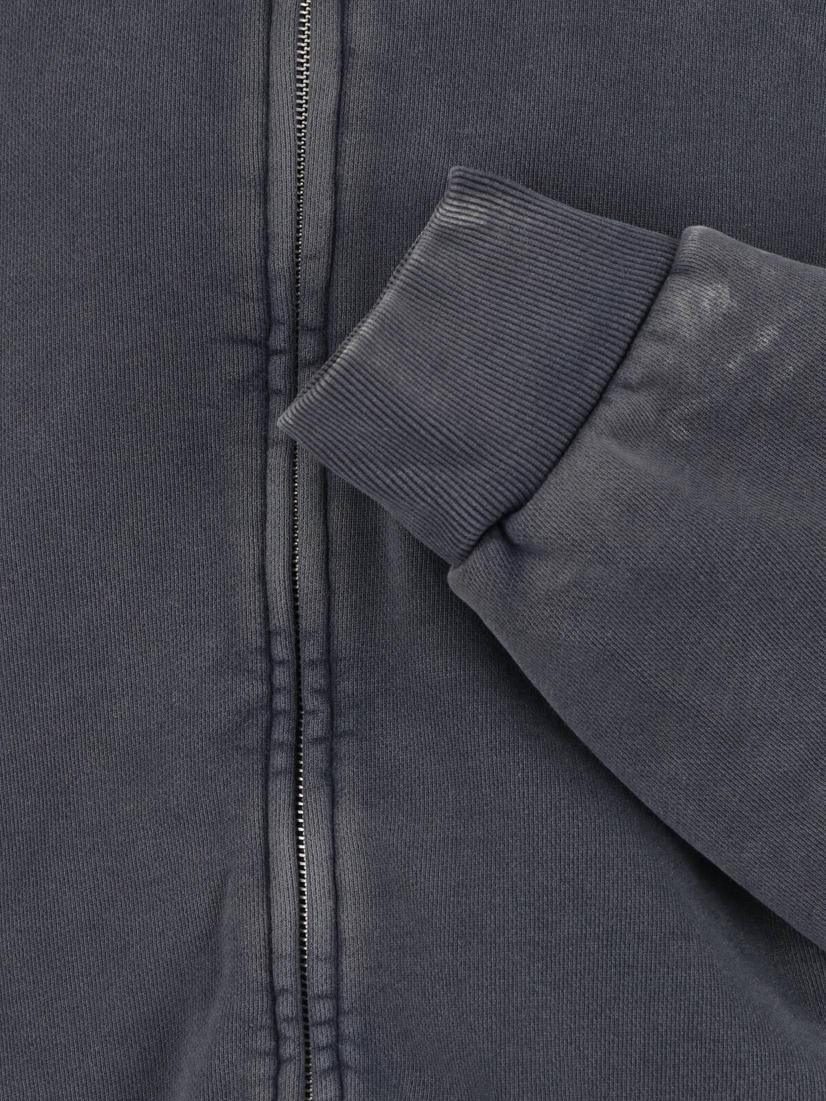 Grey Charcoal Vintage Wash Hoodie