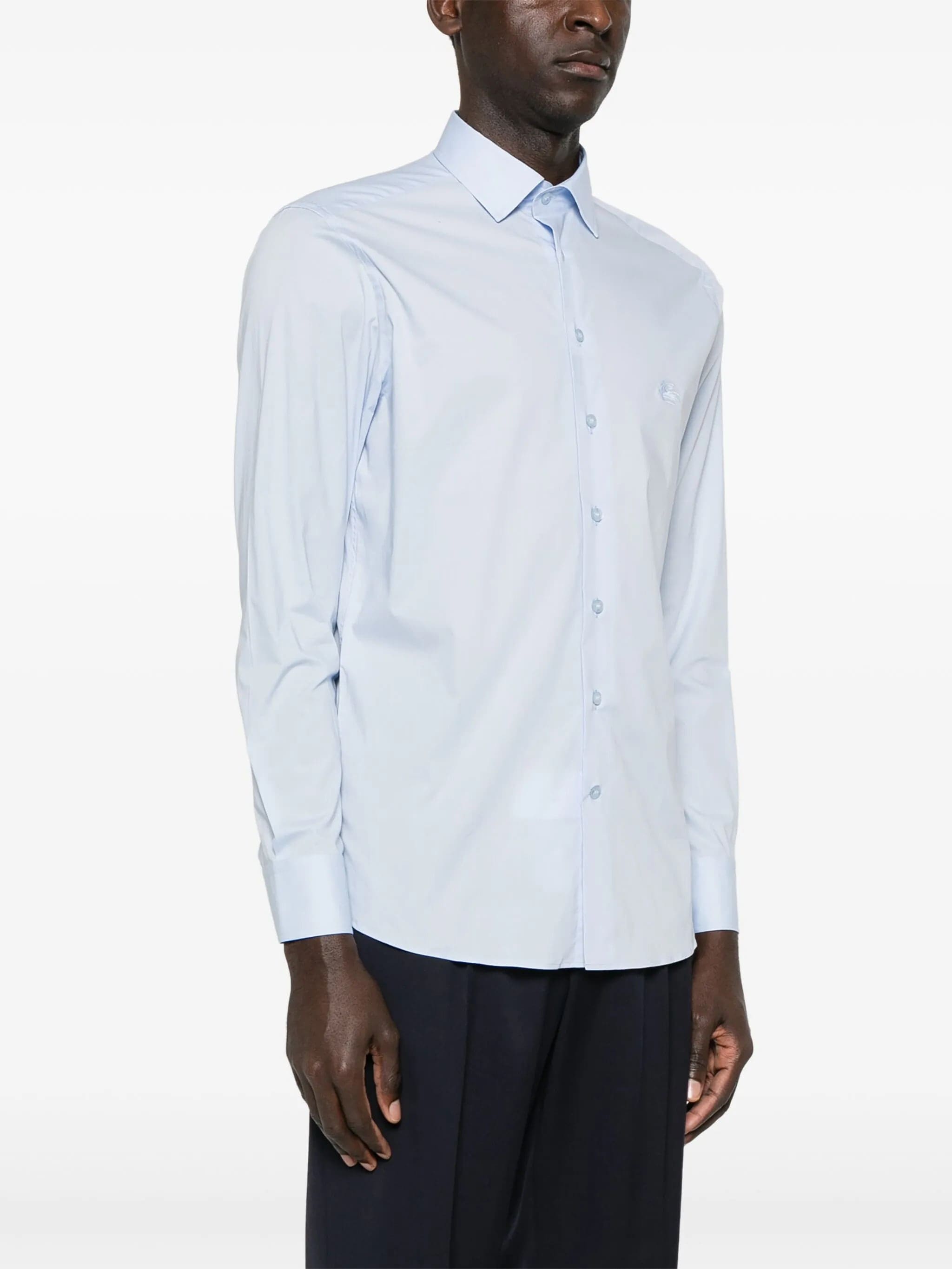 Roma Logo Light Blue Pegasus Shirt