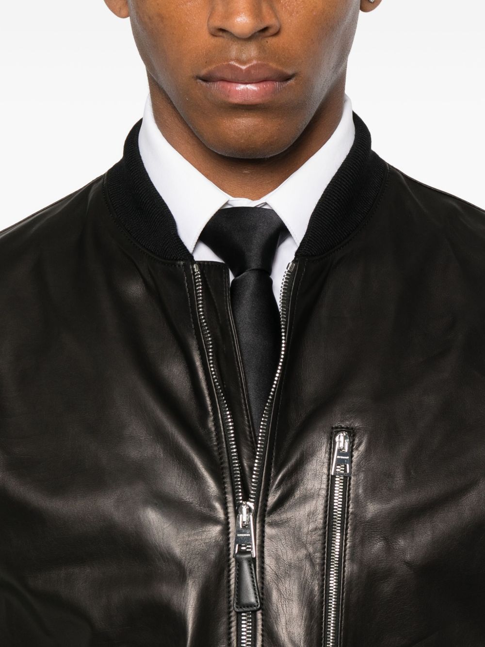 Calfskin Leather Jacket