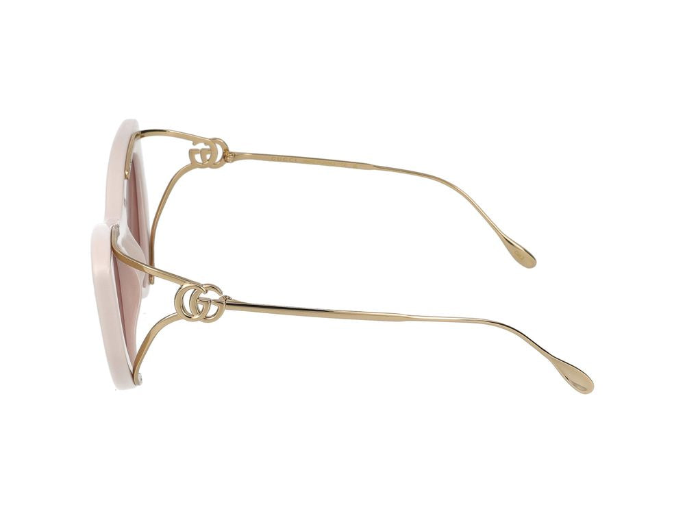 Sunglasses Gucci GG1565S 003 Ivory Gold Red 52/20/120