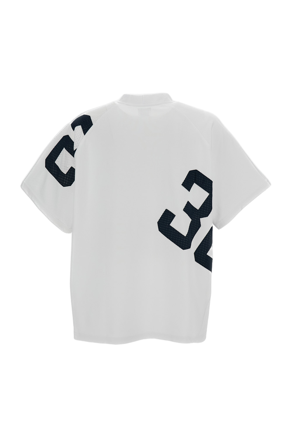 White Jersey 32 Oversized T-Shirt