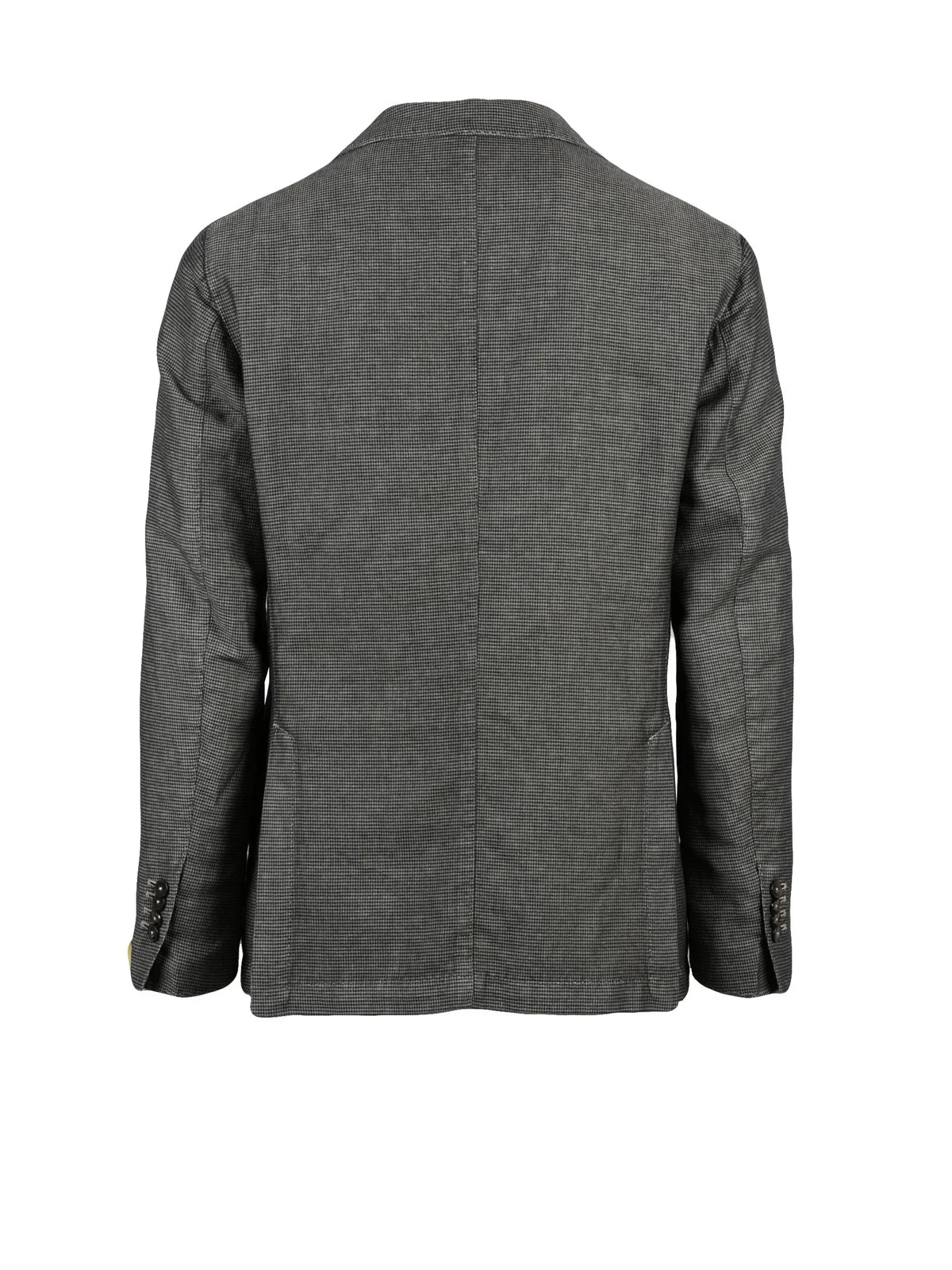 Grey Linen Cotton Blazer Jacket