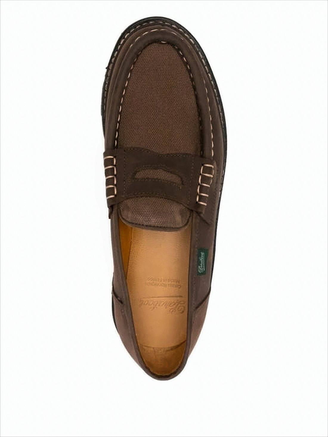 Brown Leather Penny Loafers