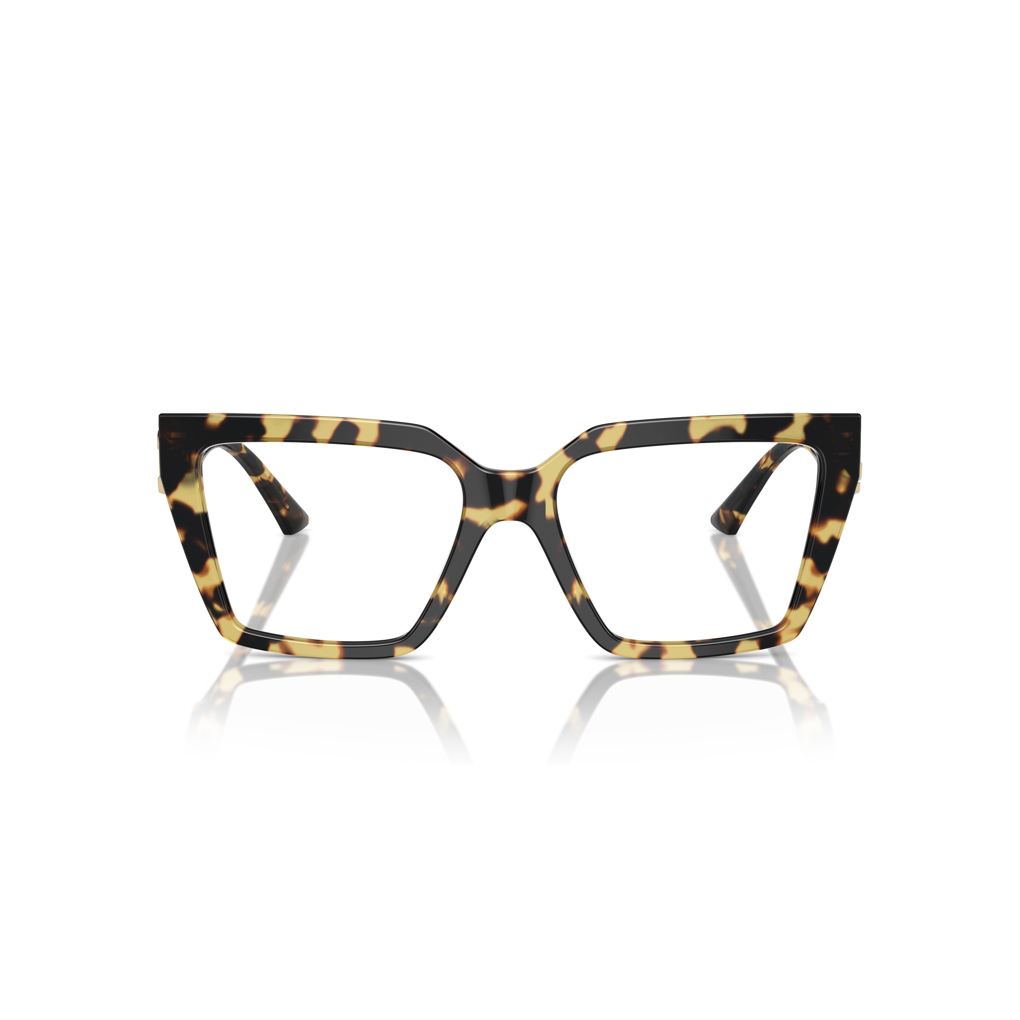 0jc3017u Oversized Square Tortoiseshell Frame Sunglasses