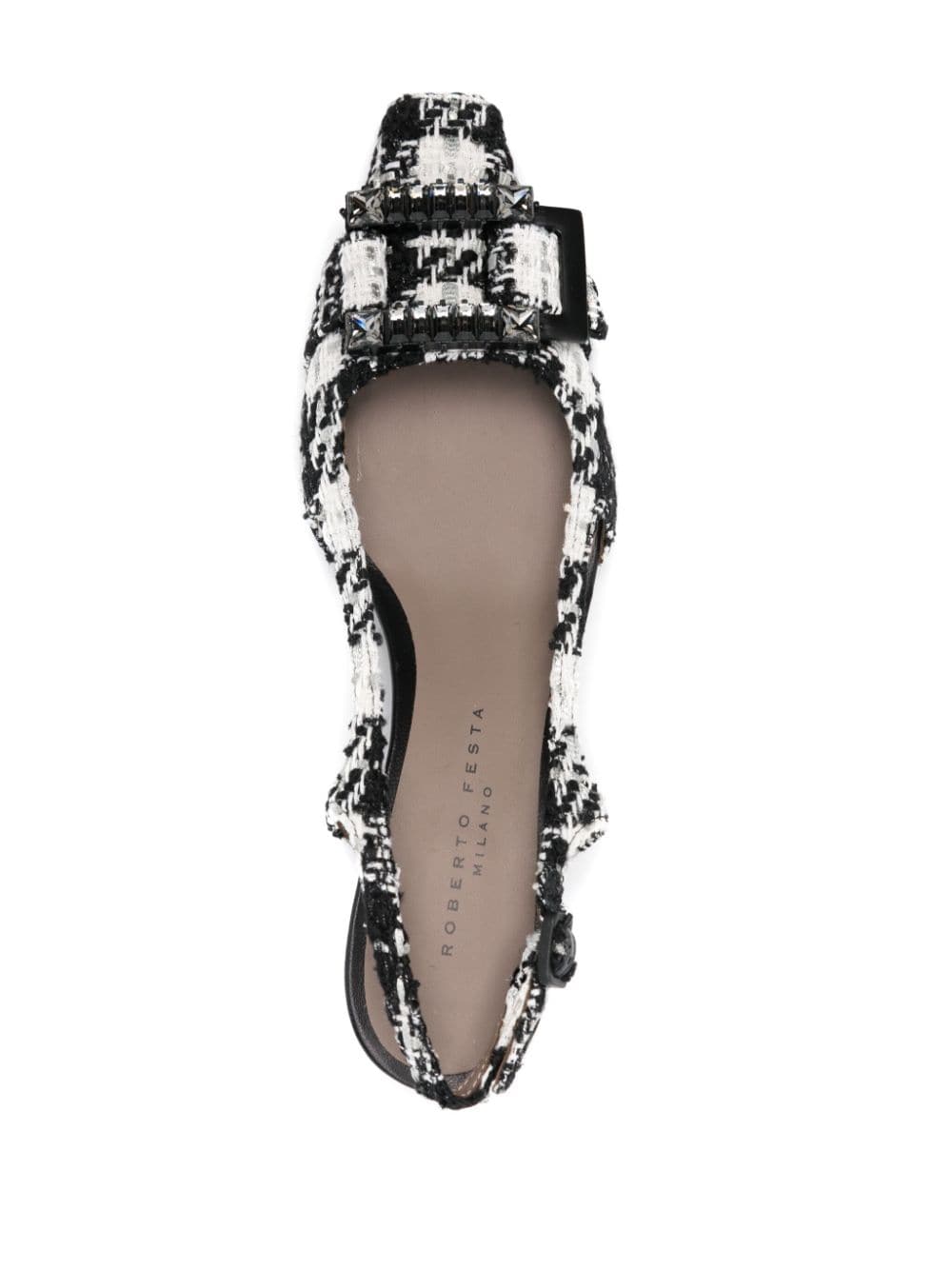 Pointed Square Toe Slingback