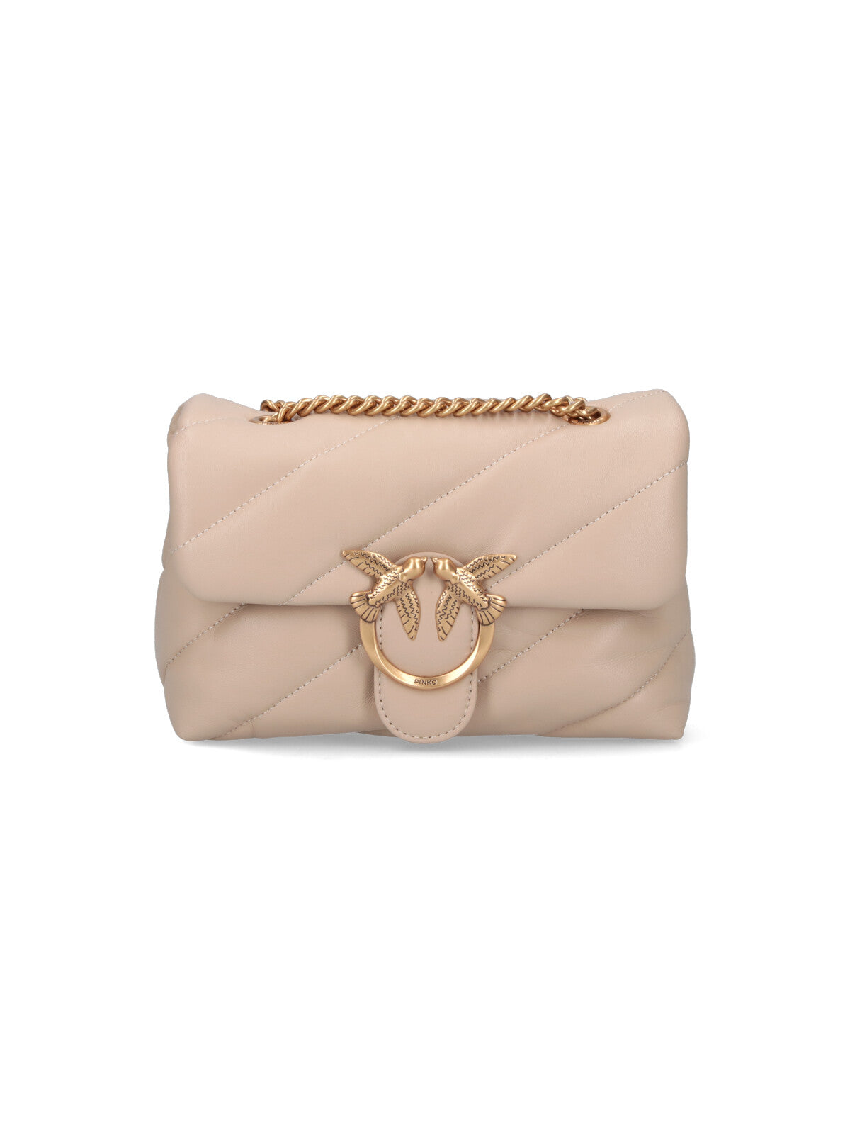 Structured Beige Handbag With Versatile Carrying Options