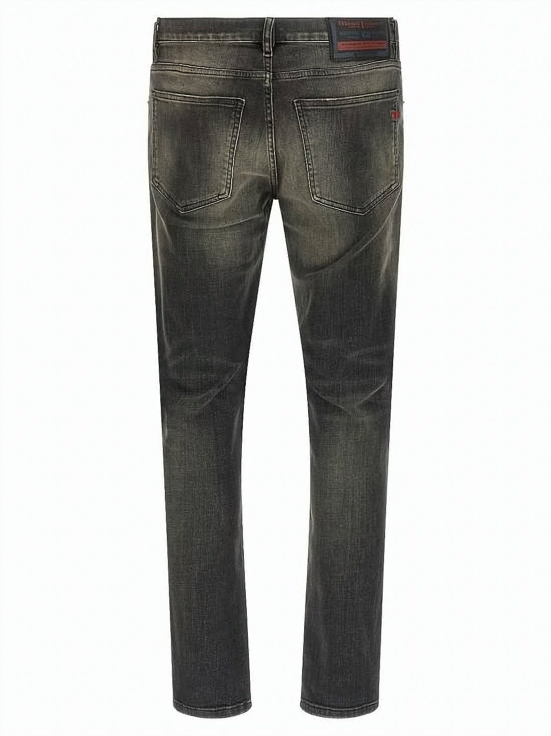 Slim-Fit Distressed Denim Jeans