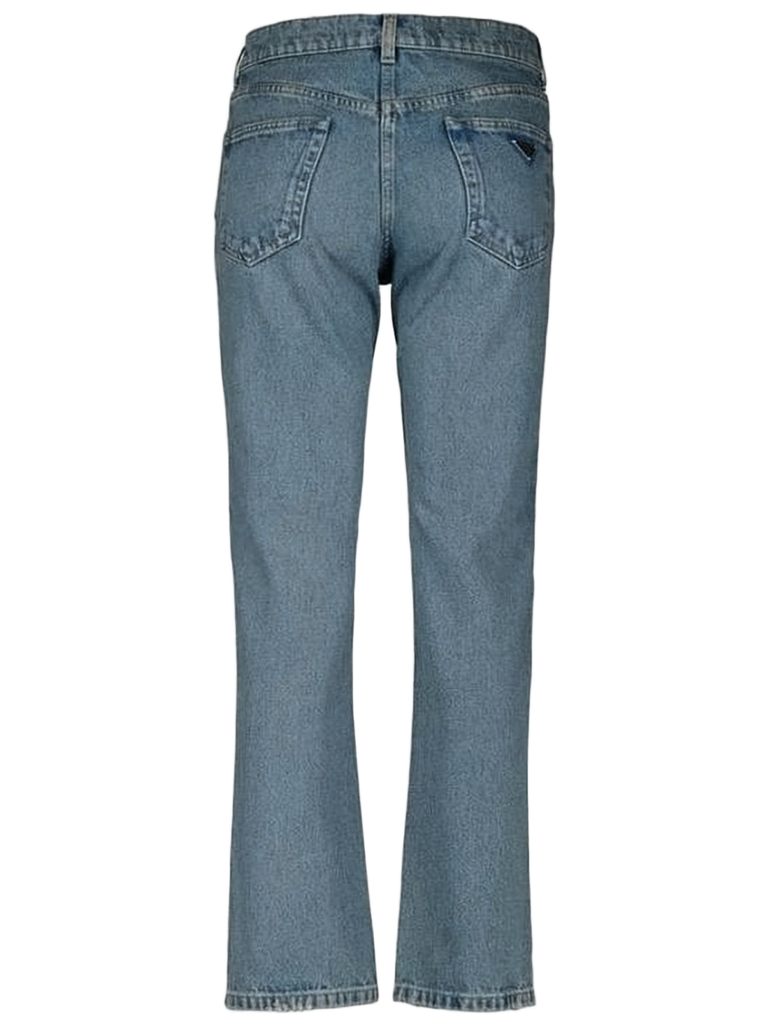 Classic Straight-Leg Denim Pants
