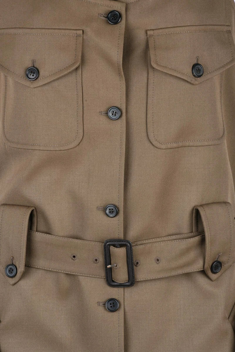 Short Dress - Khaki
