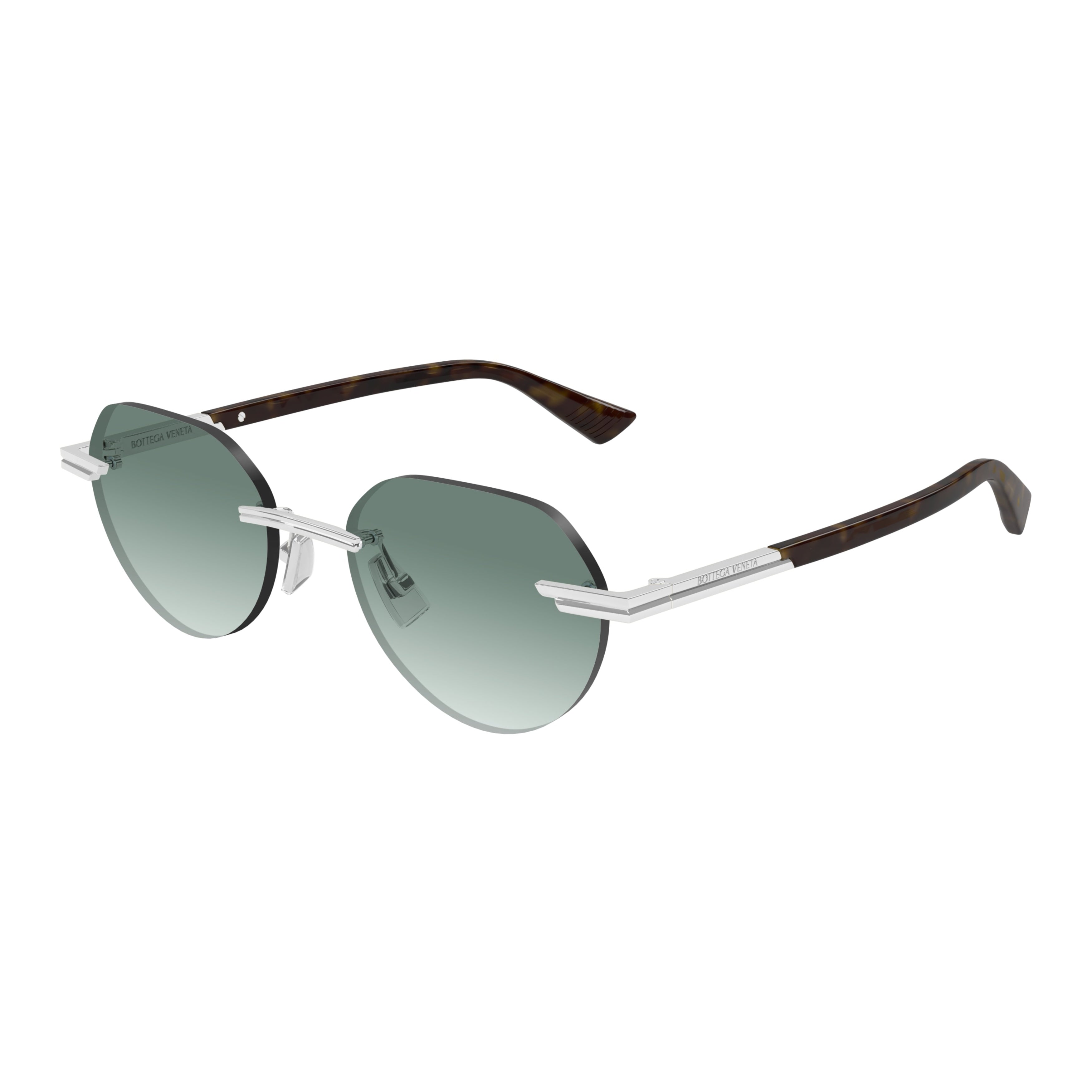 Bv1379s Gradient Green Lens Sunglasses