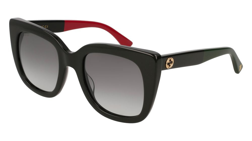 Sunglasses GG0163SN 003 black black grey 51/22/140