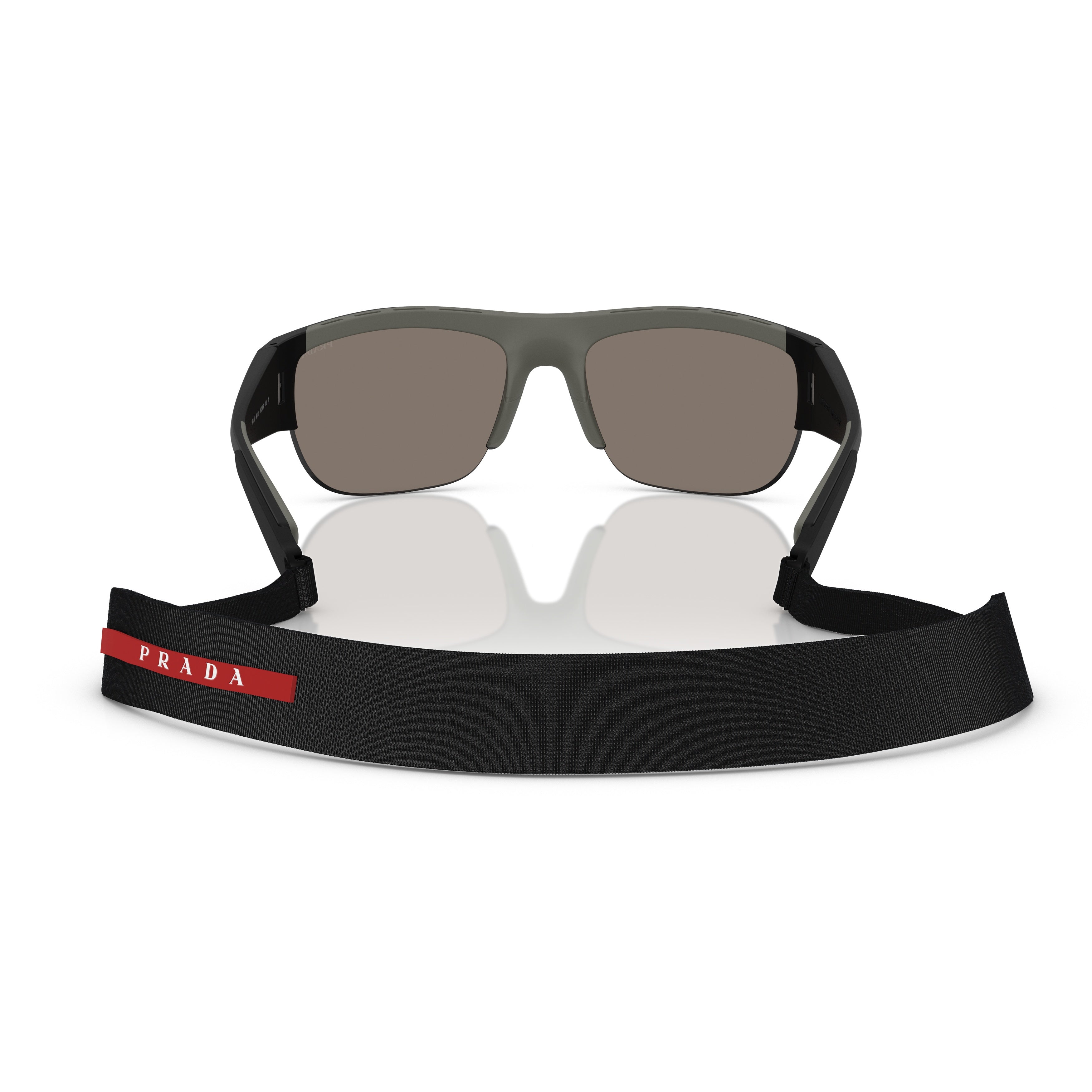 0ps A01s Sporty Black Frame Sunglasses