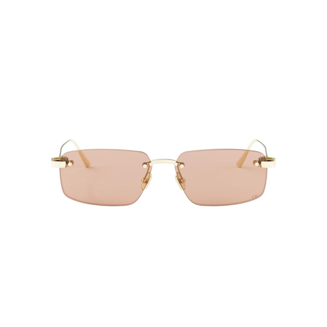 C S4u Rimless Rectangular Sunglasses