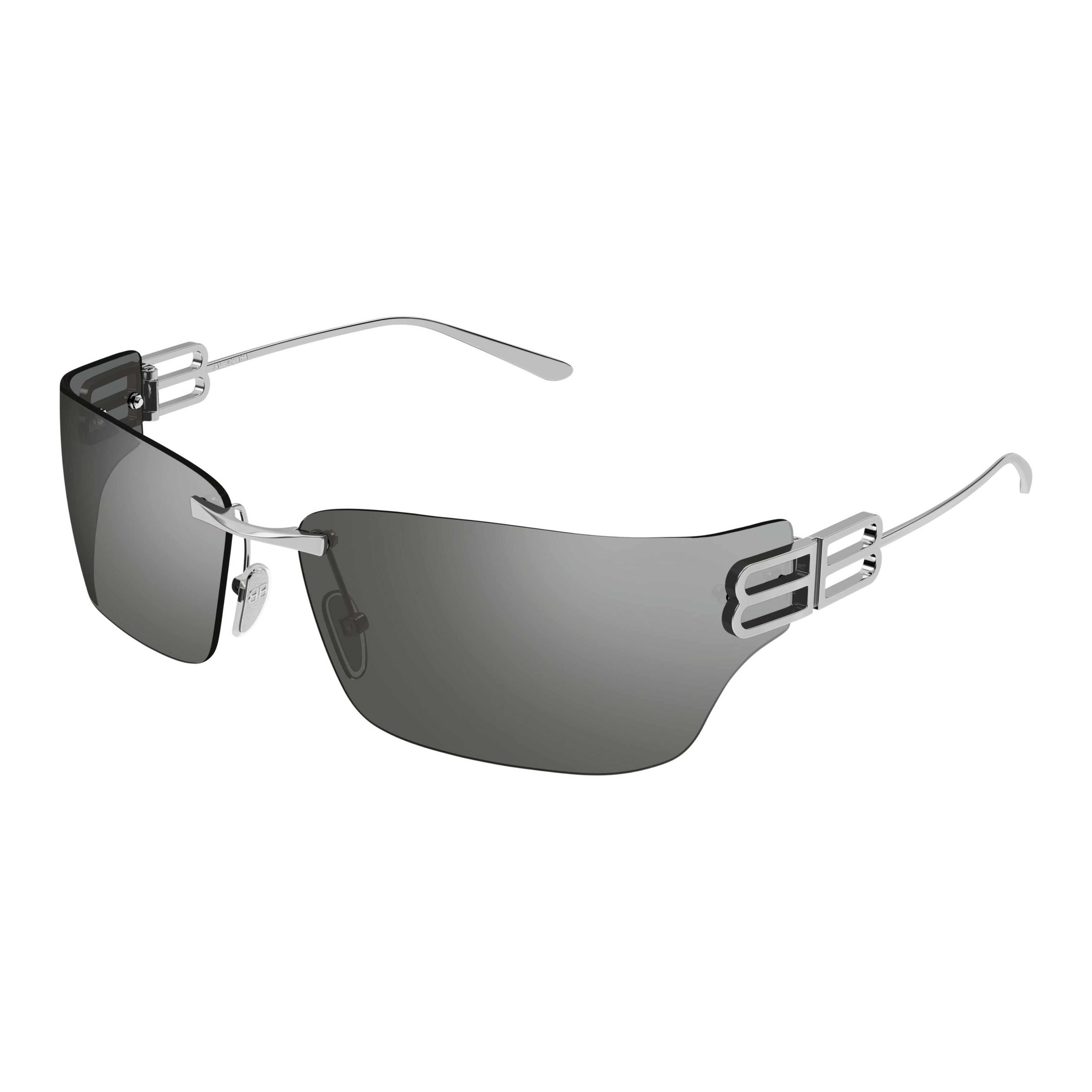 Bb0485Sa Rimless Sunglasses