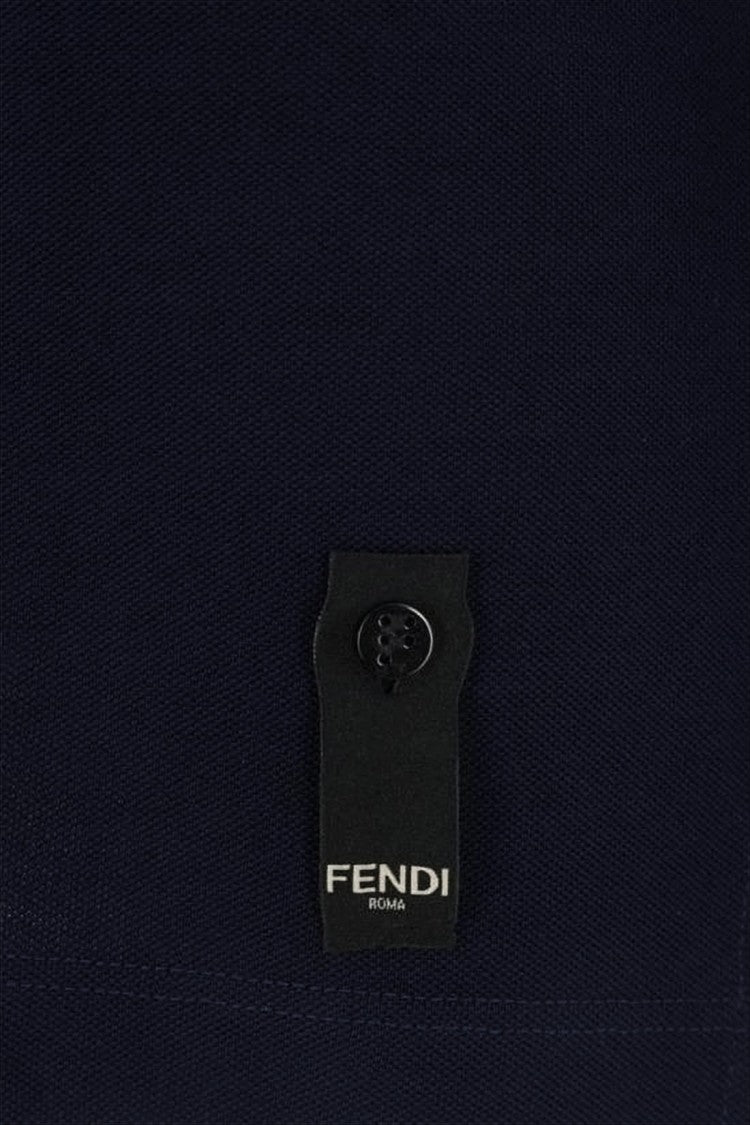 Structured Navy Polo Shirt With Iconic Emblem
