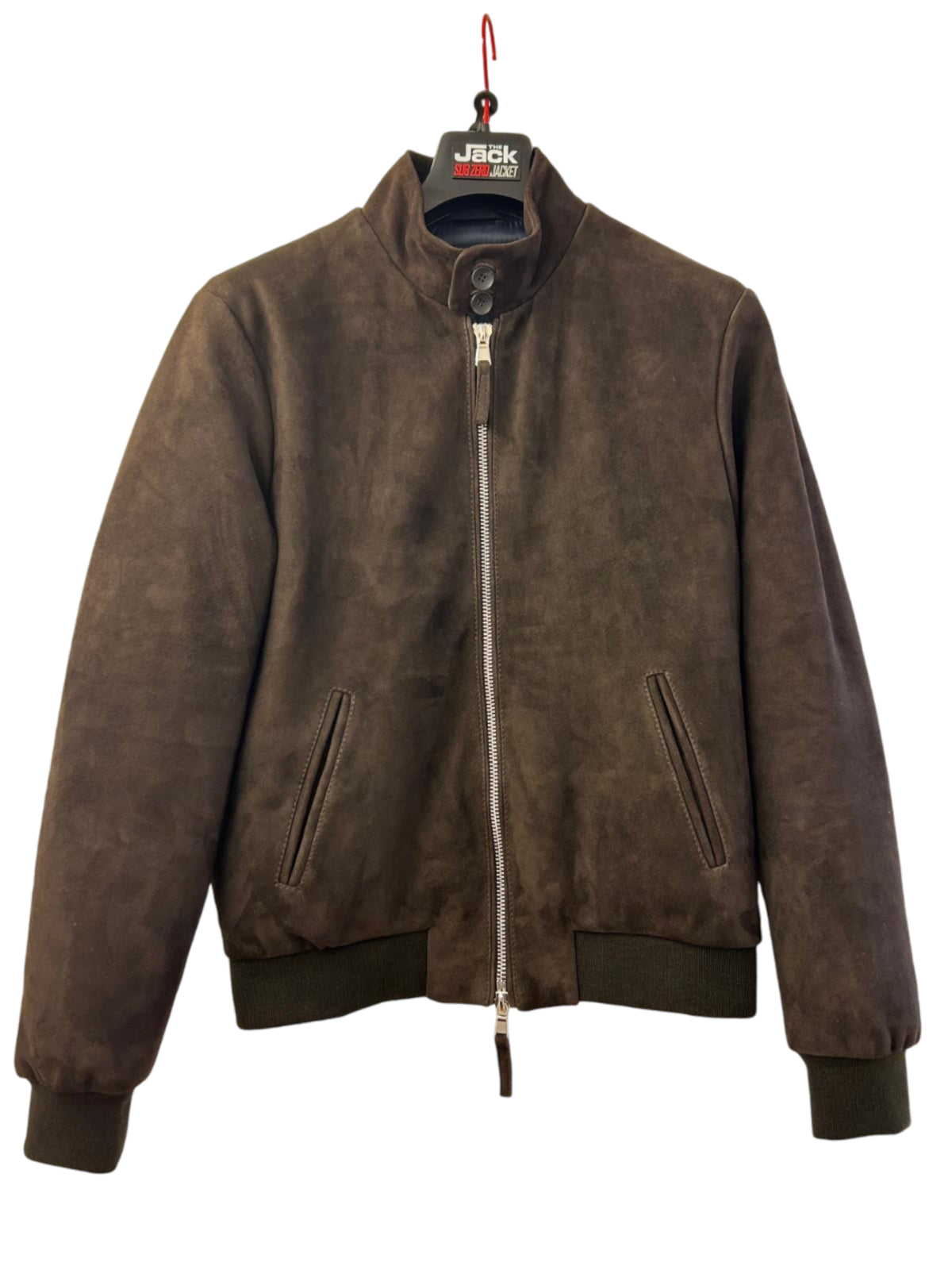 Classic Black Leather Jacket With Structured Silhouette