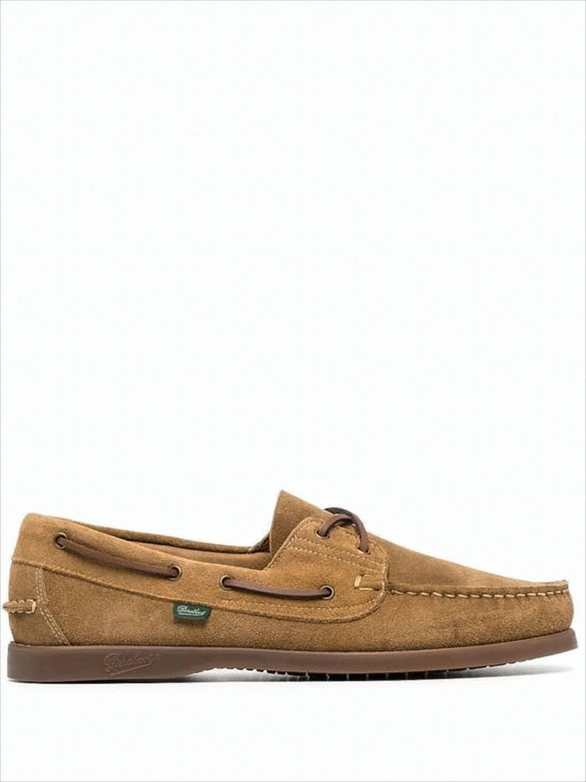 Brown Suede Boat Shoes