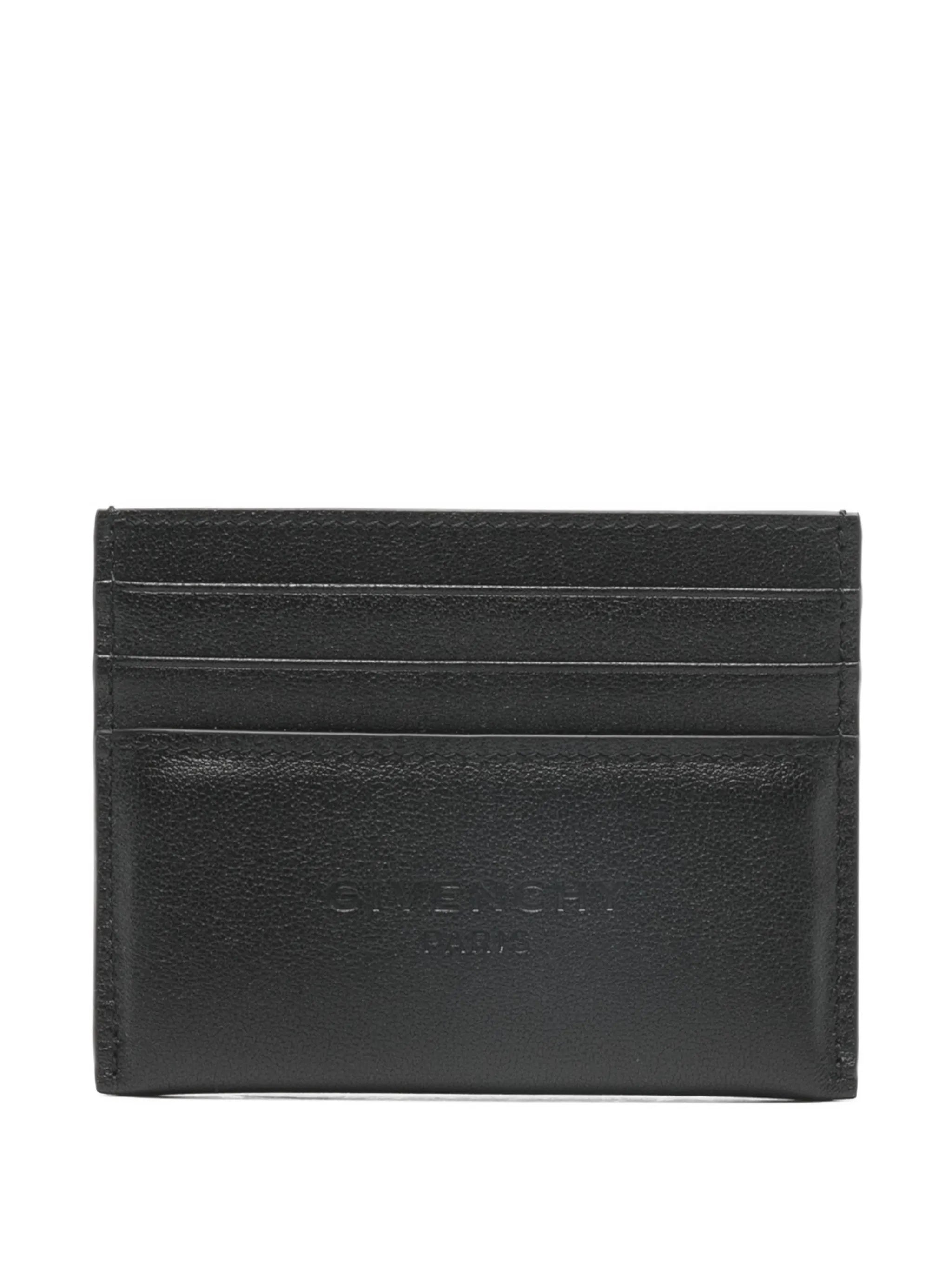 Padded 2X3Cc Minimalist Calf Leather Cardholder