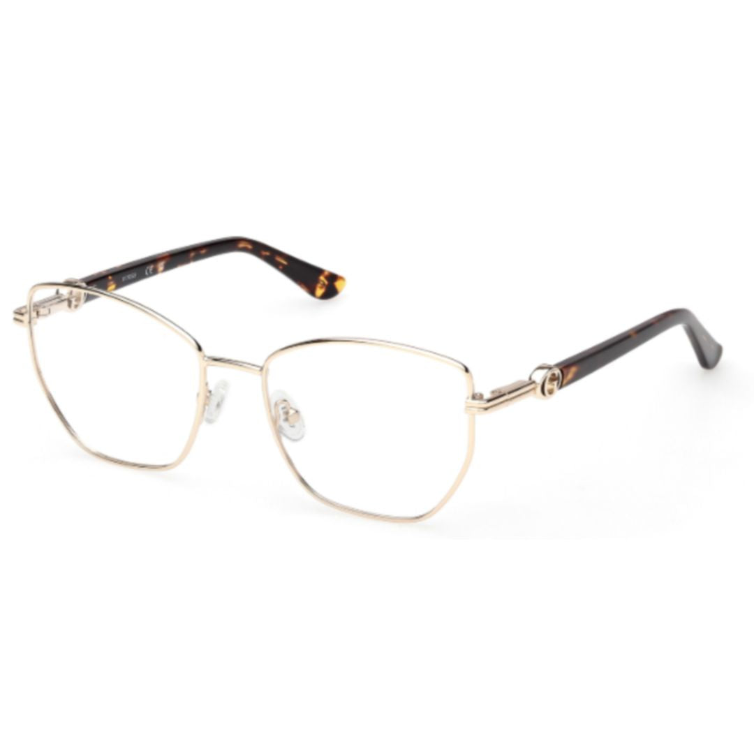 Gu50312 Thin Metal Frame Geometric Eyeglasses