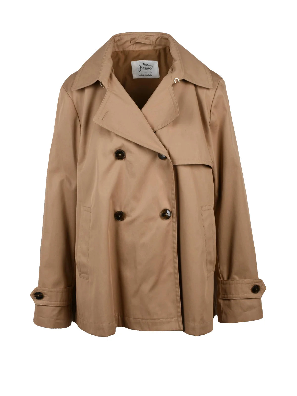 Short Brown Trench Coat